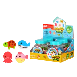 DELI ΒΙΤΡΙΝΑ ΓΕΜΑΤΗ ΓΟΜΑ ΖΩΑΚΙΑ 20 ΤΕΜΑΧΙΑ 50x50x54mm U-TOUCH ΑΣΣΟΡΤΙ 4 ΤΕΜΑΧ? (Το προιόν πωλείται σε μεμονωμένα τεμάχια του ενό