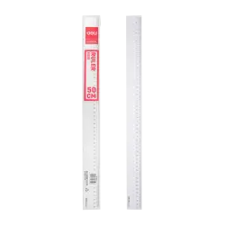 DELI ΥΠΟΔΕΚΑΜΕΤΡΟ 50cm ESSENTIAL ΔΙΑΦΑΝΟ 20 ΤΕΜΑΧΙΑ (Το προιόν πωλείται σε μεμονωμένα τεμάχια του ενός)