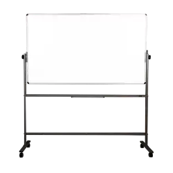 DELI ΠΙΝΑΚΑΣ ΤΡΟΧΗΛΑΤΟΣ ΔΙΠΛΗΣ ΟΨΗΣ ΜΑΓΝΗΤΙΚΟΣ ΜΕΤΑΛΛΙΚΟ ΠΛΑΙΣΙΟ 90