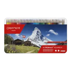 CARAN D'ACHE ΚΡΑΙΓΙΟΝ (ΞΥΛΟΜΠΟΓΙΕΣ) ΑΚΟΥΑΡΕΛΑΣ ΚΟΥΤΙ ΜΕΤΑΛΛΙΚΟ 80 ΧΡΩΜΑ?