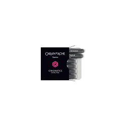 CARAN D'ACHE ΑΜΠΟΥΛΑ ΡΟΖ ΜΕΛΑΝΙ 6 ΤEMAXIA