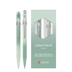 CΑRAN D'ACHE ΣΤΥΛΟ BALLPOINT 849 & ΜΟΛΥΒΙ ΜΗΧΑΝΙΚΟ 0.5mm ΣΕΤ 2 ΤΕΜΑΧΙΑ LTD 2025 MISTY