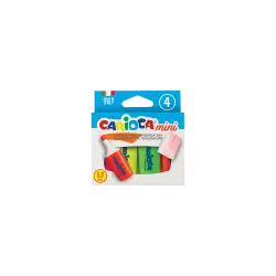 CARIOCA ΜΑΡΚΑΔΟΡΟΙ ΥΠΟΓΡΑΜΜΙΣΗΣ ΜΙΝΙ ΘΗΚΗ ΧΑΡΤΙΝΗ Φ5.0mm 4 ΧΡΩΜΑΤΑ