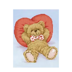 DIAMOND DOTZ ΚΑΤΑΣΚΕΥΗ ΨΗΦΙΔΩΤΟ ΚΑΜΒΑΣ BLISTER 27x35cm ΑΡΚΟΥΔΑΚΙ