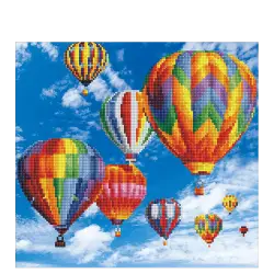 DIAMOND DOTZ ΚΑΤΑΣΚΕΥΗ ΨΗΦΙΔΩΤΟ ΚΑΜΒΑΣ BLISTER 40x37cm ART ΑΕΡΟΣΤΑΤΑ