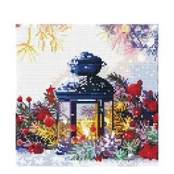 DIAMOND DOTZ ΚΑΤΑΣΚΕΥΗ ΨΗΦΙΔΩΤΟ ΚΑΜΒΑΣ BLISTER 30.5x30.5m ART ΦΑΝΑΡΙ