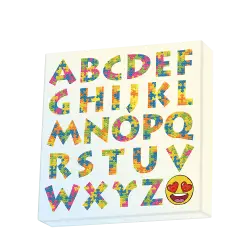 DIAMOND DOTZ ΚΑΤΑΣΚΕΥΗ ΨΗΦΙΔΩΤΟ BOX 28x28cm DOTZBOX ΑΛΦΑΒΗΤΟΣ