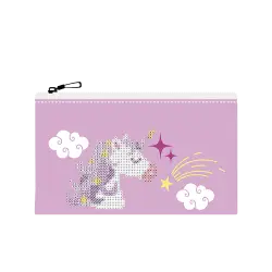 DIAMOND DOTZ ΚΑΤΑΣΚΕΥΗ ΨΗΦΙΔΩΤΟ ΘΗΚΗ ΦΕΡΜΟΥΑΡ 20x12cm DOTZIES ΜΟΝΟΚΕΡΟΣ