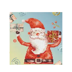 DIAMOND DOTZ ΚΑΤΑΣΚΕΥΗ ΨΗΦΙΔΩΤΟ ΑΪ ΒΑΣΙΛΗΣ 28x28cm BOX