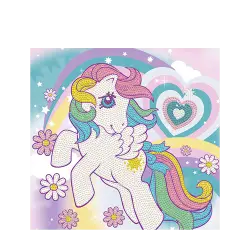 DIAMOND DOTZ ΚΑΤΑΣΚΕΥΗ ΨΗΦΙΔΩΤΟ BOX 28x28cm DOTZBOX MY LITTLE PONY