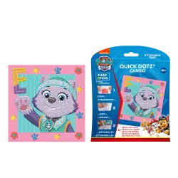 DIAMOND DOTZ ΚΑΤΑΣΚΕΥΗ ΨΗΦΙΔΩΤΟ ΚΑΔΡΑΚΙ BLISTER 13x13cm QUICK DOTZ PAW PATROL