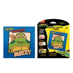 DIAMOND DOTZ ΚΑΤΑΣΚΕΥΗ ΨΗΦΙΔΩΤΟ ΚΑΔΡΑΚΙ BLISTER 13x13cm QUICK DOTZ ΧΕΛΩΝΟΝΙΤΖΑΚΙ