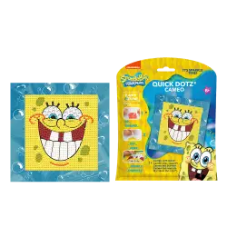 DIAMOND DOTZ ΚΑΤΑΣΚΕΥΗ ΨΗΦΙΔΩΤΟ ΚΑΔΡΑΚΙ BLISTER 13x13cm QUICK DOTZ ΜΠΟΜΠ ΣΦΟΥΓΓΑΡΑ