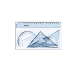 ARDA ΣΕΤ ΓΕΩΜΕΤΡΙΑΣ ΜΙΚΡΟ 20cm ΔΙΑΦΑΝΟ ΓΑΛΑΖΙΟ