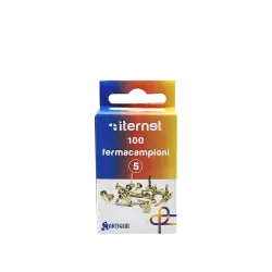 ARTIGLIO ΔΙΠΛΟΚΑΡΦΑ ΜΕΤΑΛΛΙΚΑ BLISTER 100 ΤΕΜΑΧΙΑ No5 25mm ΧΡΥΣΟ