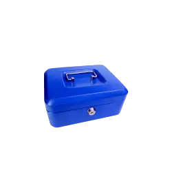 METRON ΧΡΗΜΑΤΟΚΙΒΩΤΙΟ 8' 20x16x9cm ΜΠΛΕ