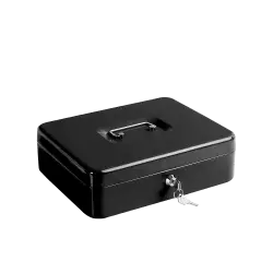 METRON ΧΡΗΜΑΤΟΚΙΒΩΤΙΟ 12' 30x24x9cm ΜΑΥΡΟ