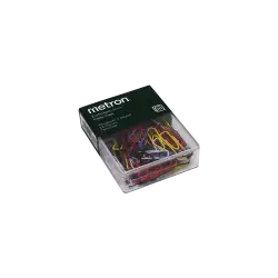 METRON ΣΥΝΔΕΤΗΡΕΣ ΧΡΩΜΑΤΙΣΤΟΙ ΚΟΥΤΙ ΠΛΑΣΤΙΚΟ  25mm 10 ΚΟΥΤΙΑ (Το προιόν πωλείται σε μεμονωμένα τεμάχια του ενός)