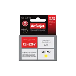 ACTIVE JET INK ΣΥΜΒΑΤΟ ΜΕ CANON AC-526YN #CLI-526Y YELLOW 10ml (Α) #4543B001