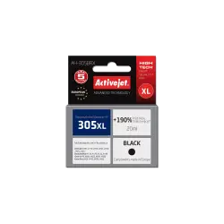 ACTIVE JET INK ΣΥΜΒΑΤΟ ΜΕ HP AH-305BRX #305XL BLACK 20ml (Α) #3YM62AE