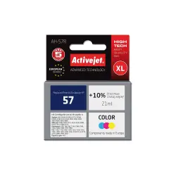 ACTIVE JET INK ΣΥΜΒΑΤΟ ΜΕ HP AH-57R #57 TRICOLOR 21ml (Α) #C6657AE