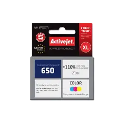 ACTIVE JET INK ΣΥΜΒΑΤΟ ΜΕ HP AH-650CR #650 TRICOLOR 21ml (Α) #CZ102AE