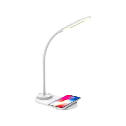 CELLY ΦΩΤΙΣΤΙΚΟ ΓΡΑΦΕΙΟΥ ΜΕ ΑΣΥΡΜΑΤΗ ΦΟΡΤΙΣΗ ΛΕΥΚΟ