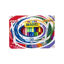 CARIOCA ΜΑΡΚΑΔΟΡΟΙ 9+9+2 ΧΡΩΜΑΤΑ JUMBO MAGIC CAMBIACOLOR 20 ΤΕΜΑΧΙΑ