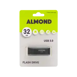 ALMOND FLASH DRIVE USB 3.0 32GB PRIME ΜΑΥΡΟ
