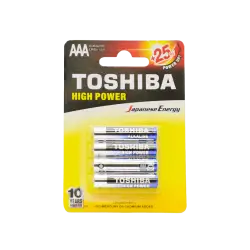 TOSHIBA ΜΠΑΤΑΡΙΑ LR03/1.5V AAA ΑΛΚΑΛΙΚΗ BLISTER 4 ΤΕΜΑΧΙΑ
