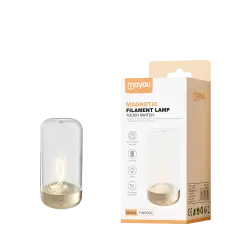 MAYOU ΦΩΤΙΣΤΙΚΟ ΑΦΗΣ ΕΠΑΝΑΦΟΡΤΙΖΟΜΕΝΟ ΜΑΓΝΗΤΙΚΟ ΝΗΜΑ LED 2700K/120LM 1400mAh 5