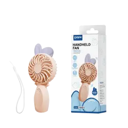 MAYOU ΑΝΕΜΙΣΤΗΡΑΣ ΧΕΙΡΟΣ ΕΠΑΝΑΦΟΡΤΙΖΟΜΕΝΟΣ 400mAh 5V/0.5A MICRO USB ΡΟΖ