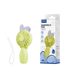 MAYOU ΑΝΕΜΙΣΤΗΡΑΣ ΧΕΙΡΟΣ ΕΠΑΝΑΦΟΡΤΙΖΟΜΕΝΟΣ 400mAh 5V/0.5A MICRO USB ΚΙΤΡΙΝΟ