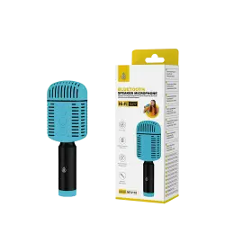 MTK ΜΙΚΡΟΦΩΝΟ ΑΣΥΡΜΑΤΟ BLUETOOTH HIFI ΠΑΙΔΙΚΟ 5W/1200mAh ΜΠΛΕ