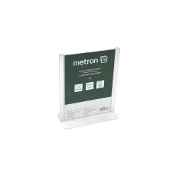 METRON ΣΤΑΝΤ ΕΝΤΥΠΩΝ ΚΑΘΕΤΟ ΔΙΠΛΗΣ ΟΨΗΣ T-SHAPE ΠΛΕΞΙΓΚΛΑΣ Α6