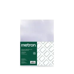 METRON ΕΞΩΦΥΛΛΟ ΒΙΒΛΙΟΔΕΣΙΑΣ PVC Α4 200mic ΔΙΑΦΑΝΟ 100 ΤΕΜΑΧΙΑ (Το προιόν πωλείται σε μεμονωμένα τεμάχια του ενός)