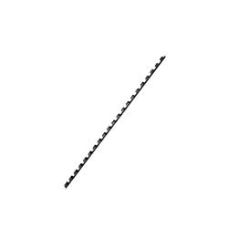 METRON ΣΠΙΡΑΛ ΒΙΒΛΙΟΔΕΣΙΑΣ ΠΛΑΣΤΙΚΟ 8mm ΜΑΥΡΟ  (Το προιόν πωλείται σε μεμονωμένα τεμάχια του ενός)