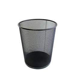 METRON ΚΑΛΑΘΙ ΑΧΡΗΣΤΩΝ ΜΕΤΑΛΛΙΚΟ Φ29.5x35cm 19.5lt ΜΑΥΡΟ