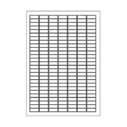 SOREX ΕΤΙΚΕΤΕΣ ΑΥΤΟΚΟΛΛΗΤΕΣ ΓΙΑ ΕΚΤΥΠΩΤΗ A4 7x27 25.4x10mm 100 ΦΥΛΛΑ