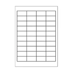 SOREX ΕΤΙΚΕΤΕΣ ΑΥΤΟΚΟΛΛΗΤΕΣ ΓΙΑ ΕΚΤΥΠΩΤΗ A4 4x10 48.5x25.4mm 100 ΦΥΛΛΑ