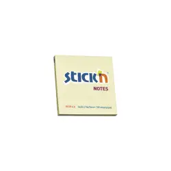 STICK'N ΧΑΡΤΙΑ ΣΗΜΕΙΩΣΕΩΝ ΑΥΤΟΚΟΛΛΗΤΑ 76x76mm 100 ΦΥΛΛΑ ΚΙΤΡΙΝΟ 12 ΤΕΜΑΧΙΑ (Το προιόν πωλείται σε μεμονωμένα τεμάχια του ενός)