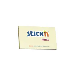 STICK'N ΧΑΡΤΙΑ ΣΗΜΕΙΩΣΕΩΝ ΑΥΤΟΚΟΛΛΗΤΑ 127x76mm 100 ΦΥΛΛΑ ΚΙΤΡΙΝΑ 12 ΤΕΜΑΧΙ? (Το προιόν πωλείται σε μεμονωμένα τεμάχια του ενός)