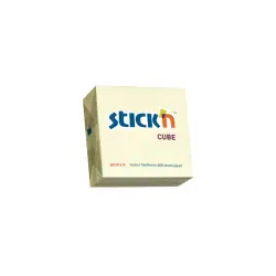 STICK'N ΚΥΒΟΣ ΑΥΤΟΚΟΛΛΗΤΑ 76x76mm ΚΙΤΡΙΝΟ 400 ΦΥΛΛΑ