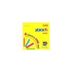 STICK'N ΧΑΡΤΙΑ ΣΗΜΕΙΩΣΕΩΝ ΑΥΤΟΚΟΛΛΗΤΑ 76x76mm 100 ΦΥΛΛΑ NEON 4 ΧΡΩΜΑΤΑ 12 ΤΕΜ? (Το προιόν πωλείται σε μεμονωμένα τεμάχια του ενό