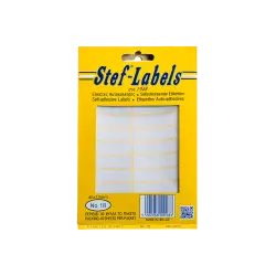 STEF ΕΤΙΚΕΤΕΣ ΑΥΤΟΚΟΛΛΗΤΕΣ 48x13mm 20/ΦΥΛΛΟ ΛΕΥΚΕΣ 40 ΦΥΛΛΑ
