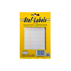 STEF ΕΤΙΚΕΤΕΣ ΑΥΤΟΚΟΛΛΗΤΕΣ 35x15mm 24/ΦΥΛΛΟ ΛΕΥΚΕΣ 40 ΦΥΛΛΑ