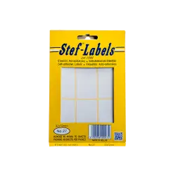 STEF ΕΤΙΚΕΤΕΣ ΑΥΤΟΚΟΛΛΗΤΕΣ 32x72mm 6/ΦΥΛΛΟ ΛΕΥΚΕΣ 40 ΦΥΛΛΑ