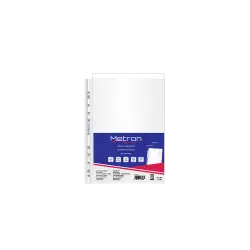 METRON ΖΕΛΑΤΙΝΗ Π ENIΣXΥΜΕΝΗ Α5 100 ΤΕΜΑΧΙΑ (Το προιόν πωλείται σε μεμονωμένα τεμάχια του ενός)