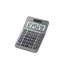 CASIO ΑΡΙΘΜΟΜΗΧΑΝΗΝΗ 8 ΨΗΦΙΩΝ ΜΠΑΤΑΡΙΑΣ/ΗΛΙΑΚΗ ΑΠΟΦΟΡΟΛΟΓΗΣΗΣ 14.5x10.3