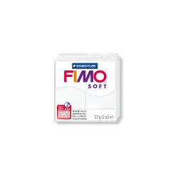 STAEDTLER ΠΗΛΟΣ 6x57gr FIMO SOFT WHITE